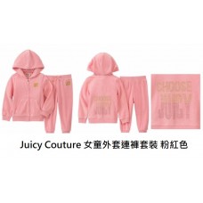 11底: Juicy Couture 女童外套連褲套裝 粉紅色