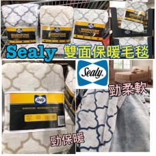 現貨: Sealy 雙面毛毯 (顏色隨機)