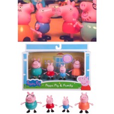 1中: Peppa Pig Family 粉紅豬公仔