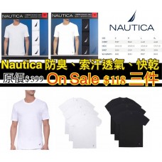 現貨: Nautica 1套3件男裝上衣 (顏色隨機)