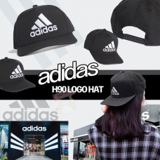 5中: Adidas 中童CAP帽 (黑色白LOGO)