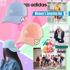 6中: Adidas Saturday 粉色帽子