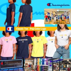 6底: Champion POP Color 女裝短袖上衣 (深藍色)