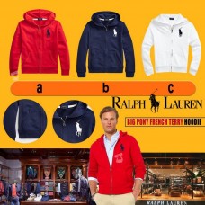 7中: Ralph Lauren Polo 中童拉鏈外套 (紅色)