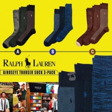 8中: Ralph Lauren Polo 男裝1套3對西裝長襪