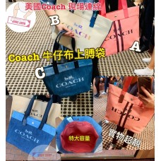 8中: Coach 布料手提包包