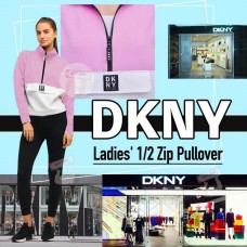 9底: DKNY 女裝拼色長袖上衣 (粉紅拼白)