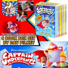 9底: Captain Underpants 內褲隊長圖書 (1套8本)