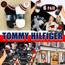 9底: Tommy Hilfiger 1套6對運動短襪