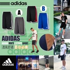 6底: Adidas 中童運動短褲2件套裝 (黑配灰)