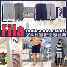 5中: FILA 2件裝中童短褲 (顏色隨機)