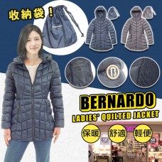 6中: Bernardo Quilted 女裝夾棉外套 (藍色)