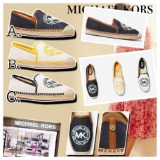 5底: Michael Kors 休閒草鞋 (白底黑色邊)