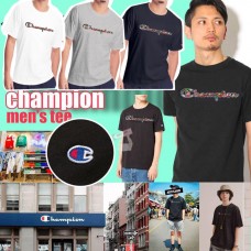 7中: Champion 彩LOGO特別版短袖上衣 (黑色)