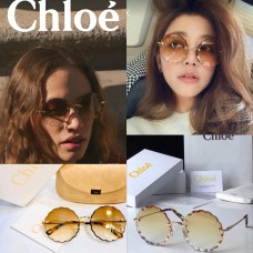 7中: Chloe 無框花瓣太陽眼鏡