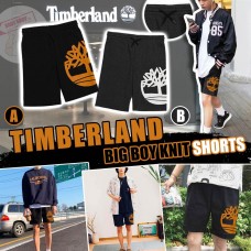 8中: Timberland Knit 中童短褲 (深灰色白LOGO)