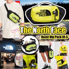9中: The North Face Boxer 拼色腰包 (螢光配黑色)