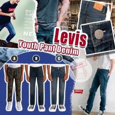 10中: Levis Pant Denim 中童牛仔褲 (C款-洗水藍色)