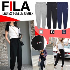 12月初: FILA Fleece 女裝抓絨運動長褲 (藍色)