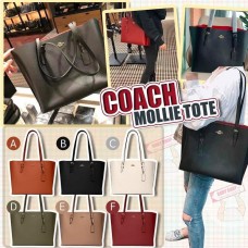 10底: Coach MOLLIE 大號手提包包