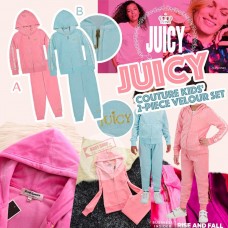12月初: Juicy Couture Velour 小童外套連褲套裝 (藍色)