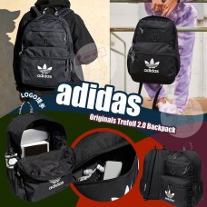 1底: Adidas Originals Trefoil 2.0 背包 (黑色)