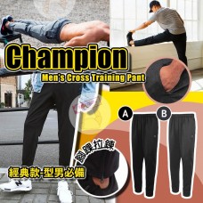 1底: Champion Cross Training 男裝運動長褲 (黑色)