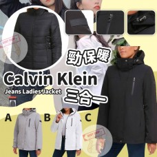 4底: Calvin Klein Jeans 3IN1 女裝外套 (黑色)