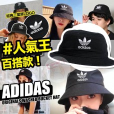 3中: Adidas Originals Washed 漁夫帽 (黑色)
