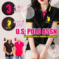 7中: U.S. POLO ASSN Triple 女裝短袖上衣 (桃紅色)