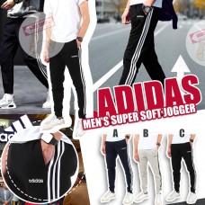 7底: Adidas Super Soft 男裝長褲 (黑色)