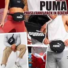 7底: PUMA Phase Fanny Waistbag 腰包 (黑色)