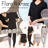 7底: Flora Nikrooz 3件家居衣套裝 (黑色)