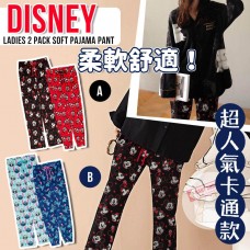 7底: Disney Pajama 2件家居褲套裝 (紅色)
