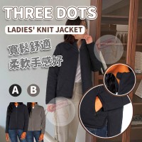 8中: Three Dots Knit 女裝外套 (灰色)
