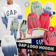 8中: GAP Logo Hoodie 中童連帽衛衣 (藍白色)