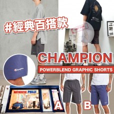 8中: Champion #10010 男裝短褲 (灰色)