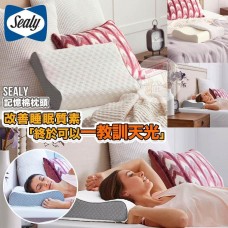 12中: Sealy 雙弧度記憶綿枕頭
