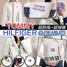 現貨: Tommy Hilfiger #10249 女裝夾棉外套 (白色)