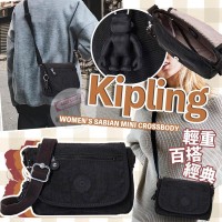 1底: Kipling #10637 斜咩包 (黑色)