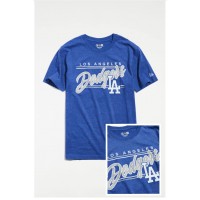 3底: MLB #11028 男裝短袖上衣 (藍色)