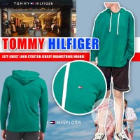 3底: Tommy Hilfiger #11061 男裝長袖有帽上衣 (綠色)