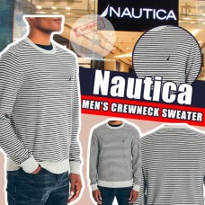 5中: Nautica #11249 間條圓領冷衫