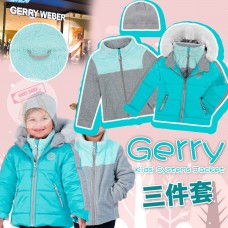 5中: Gerry #11260 女童外套 (粉藍灰色)