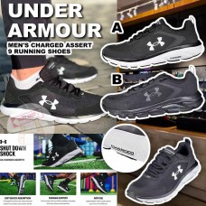 5底: Under Armour #11345 男裝波鞋 (黑色黑底)