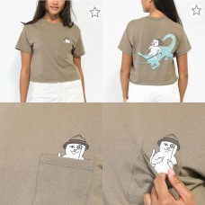 6底: RIPNDIP #11685 中指貓短袖上衣