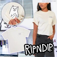 6底: RIPNDIP #11708 米色短袖上衣